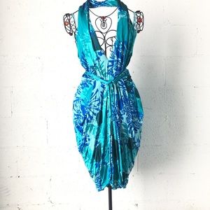 Halter Dress very Tropical Fun Sexy Fit!